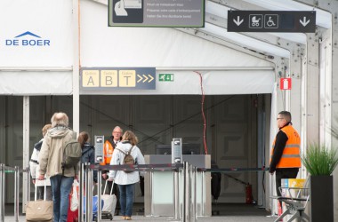 Improvisierter Check-In in Brüssel Zaventem