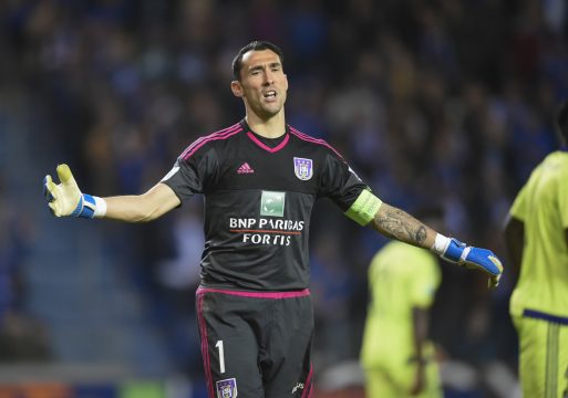 Anderlechts Torwart Silvio Proto (19.5.2016)