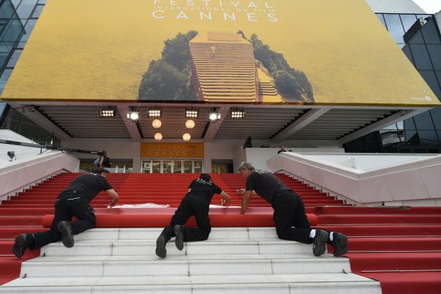 Cannes: Letzte Vorbereitungen für das Filmfestival (10.5.2016)