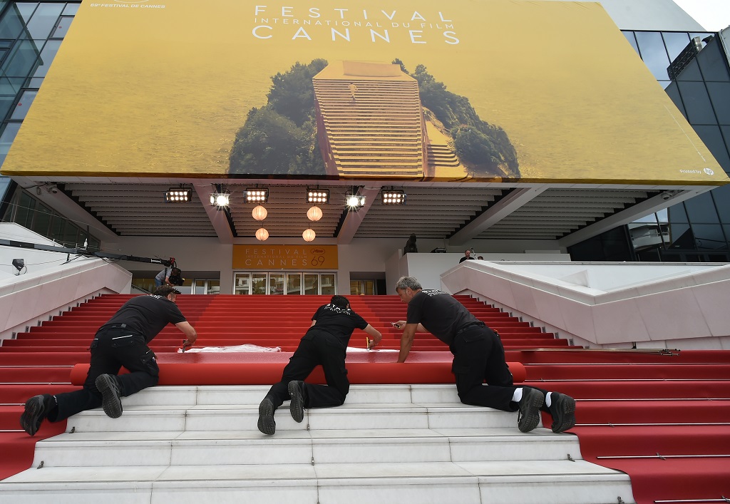 Cannes: Letzte Vorbereitungen für das Filmfestival (10.5.2016)