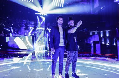 ESC 2016 - Amir aus Frankreich bekommt Regieanweisungen