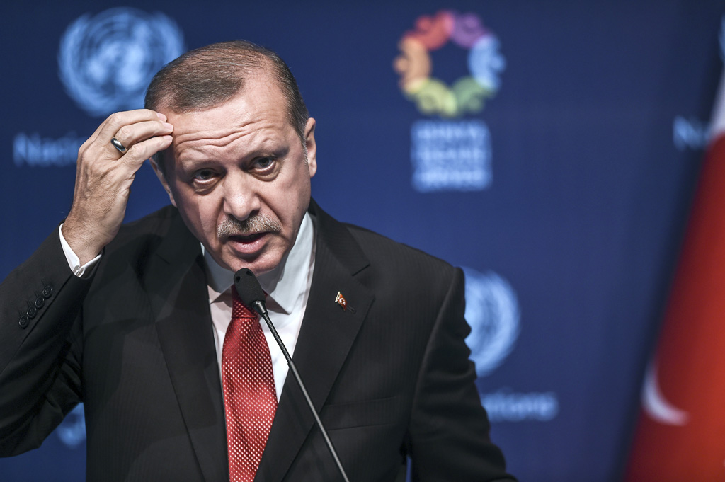 Der türkische Staatschef Recep Tayyip Erdogan