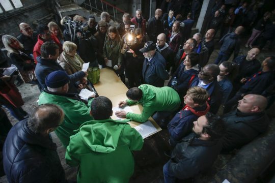 Abstimmung der Gefängniswärter von Forest