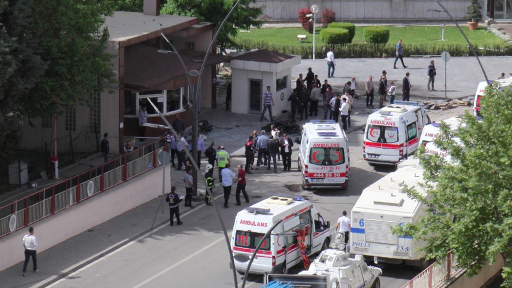 Autobomben-Anschlag auf Polizei in südosttürkischem Gaziantep