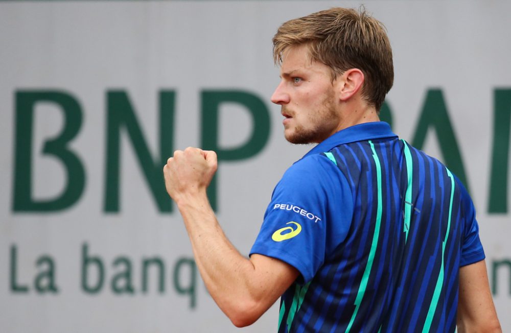 David Goffin schafft es bei den French Open ins Achtelfinale