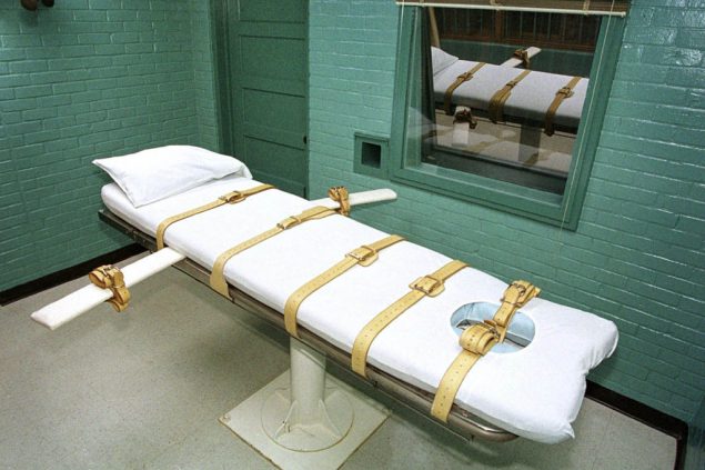Todeszelle in einem Gefängnis in Texas in den USA (Bild: Paul Buck/EPA)