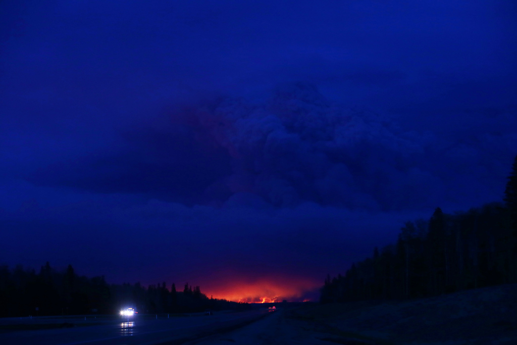 Waldbrand in der kanadischen Provinz Alberta