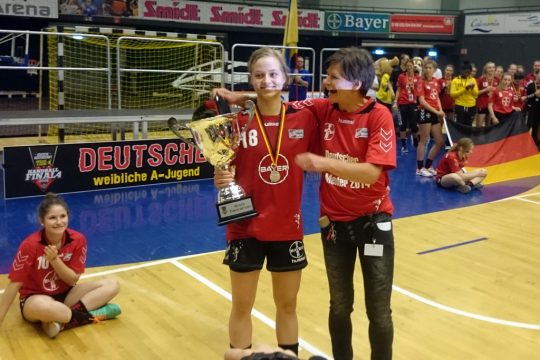 Kim Braun war die beste Torschützin des Final-Four-Turniers (2016)