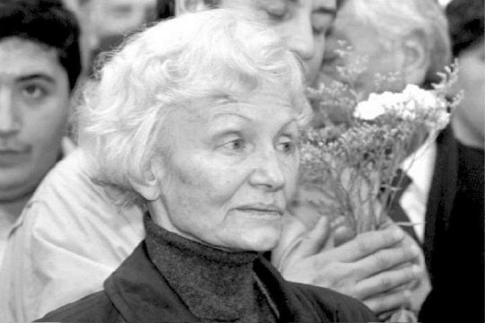 Margot Honecker am 30.5.1994 in Santiago de Chile