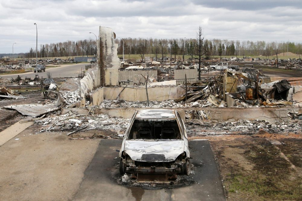 Beacon Hill nahe Fort McMurray am 9.5.