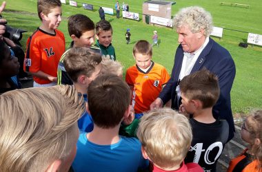 Freundschaftsspiel zwischen Belgien und den Niederlanden in Vijlen