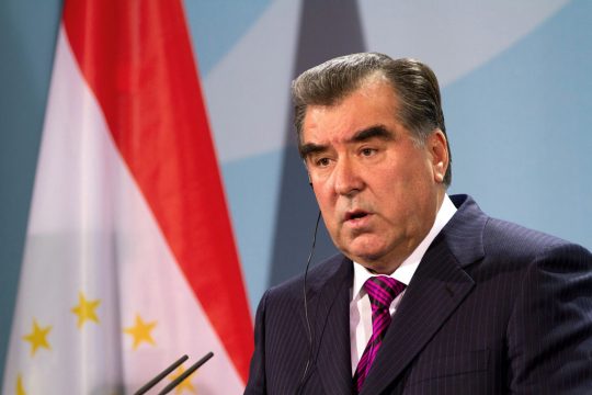 Emomali Rahmon, Präsident von Tadschikistan (Archivbild)