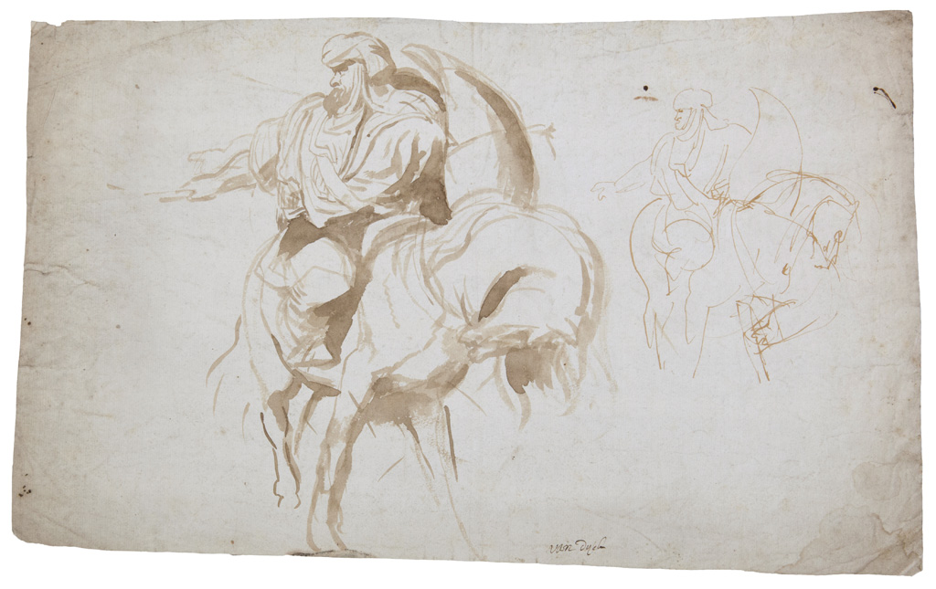 Rubens-Zeichnung