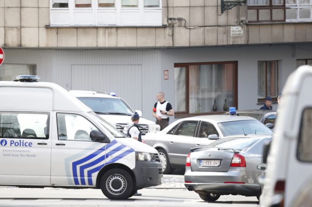 Rekonstruktion der Anschläge in der Rue Max Roos in Schaerbeek (19.5.2016)