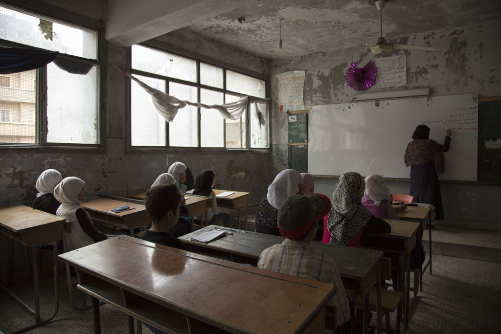 Illustrationsbild: Schule in Syrien