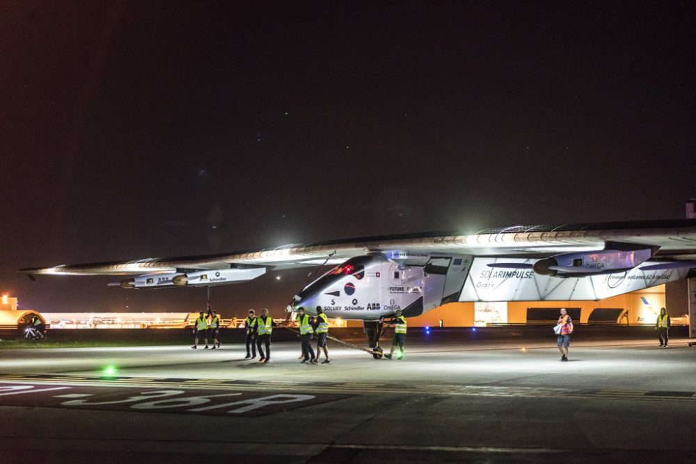 DerSonnenflieger ist startklar für die vorletzte Etappe