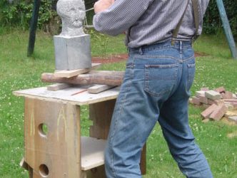 Handwerkskunst wie Bildhauerei