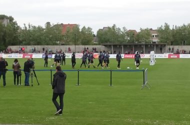 Training der Roten Teufel in Knokke-Heist (21.5.)