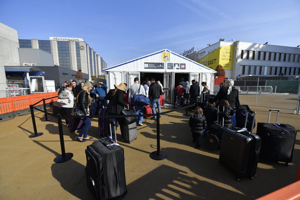 Warteschlangen-Problem am Brussels Airport