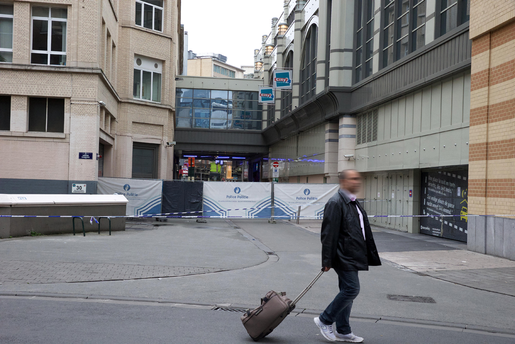 Bombenalarm am "City2" in Brüssel