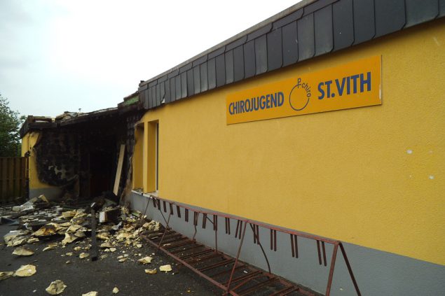 Brand im Chiroheim St. Vith