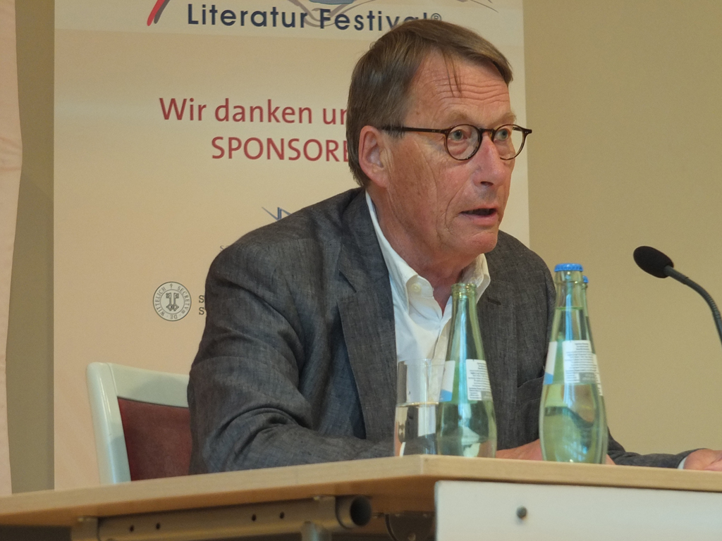Friedrich Christian Delius beim Eifel-Literatur-Festival in Bitburg
