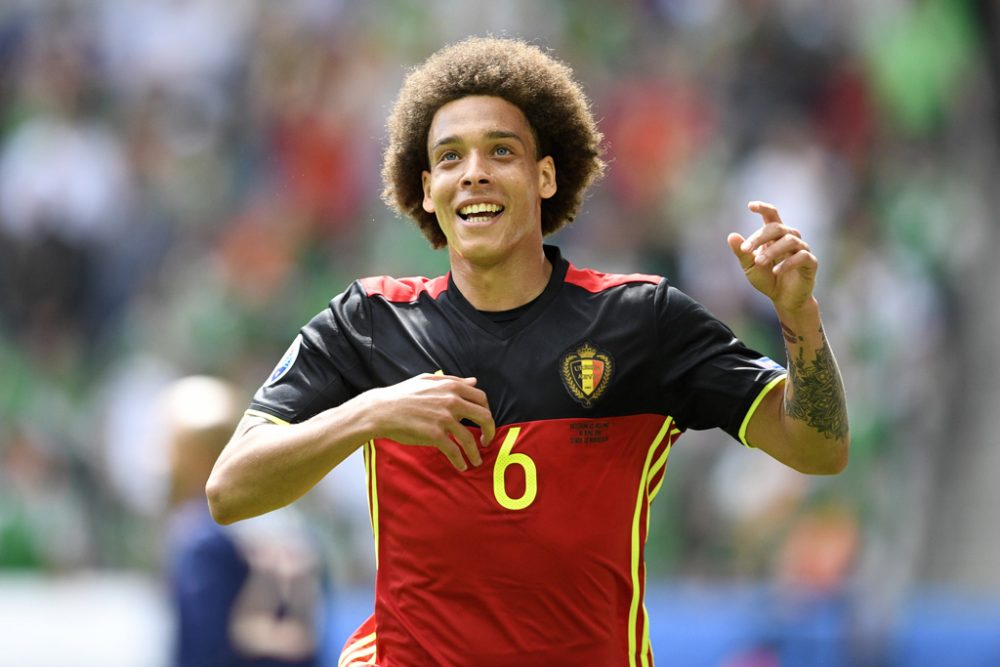 Belgien-Irland: Axel Witsel schoss das 2:0