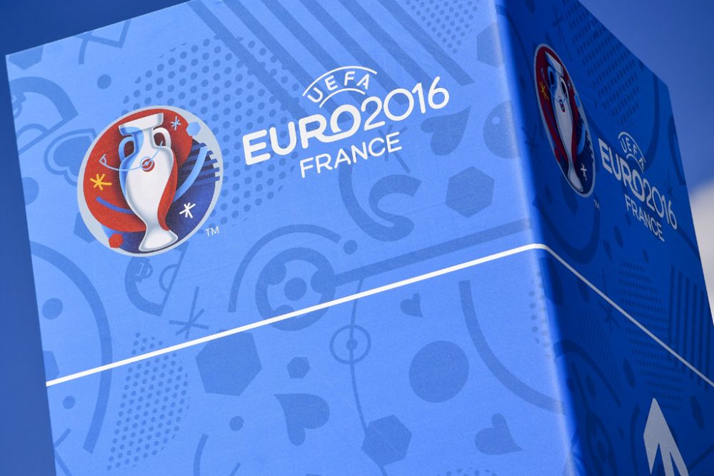 Logo der Fußball-EM 2016 in Frankreich