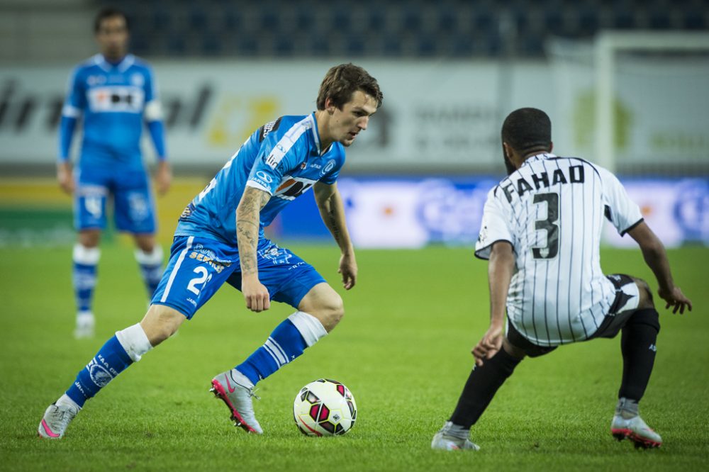 Benito Raman (AA Gent) und Fahad Al Abdulrahman (23.9.15)