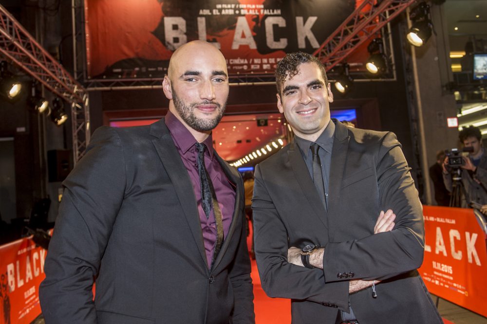 Bilall Fallah und Adil el Arbi bei der Premiere ihre Films "Black" im November 2015