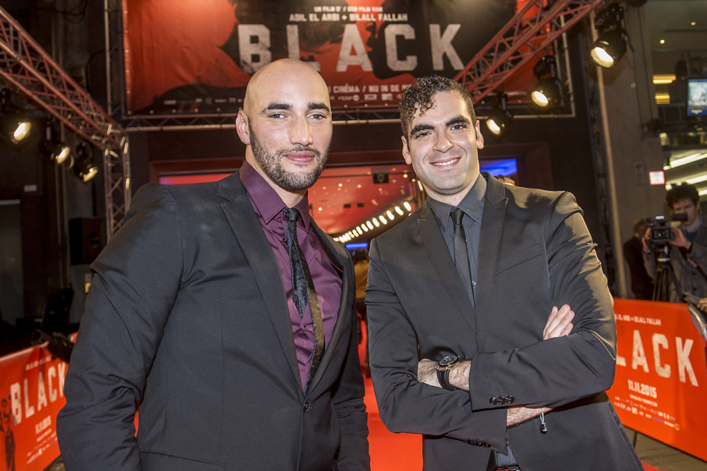 Bilall Fallah und Adil el Arbi bei der Premiere ihre Films "Black" im November 2015