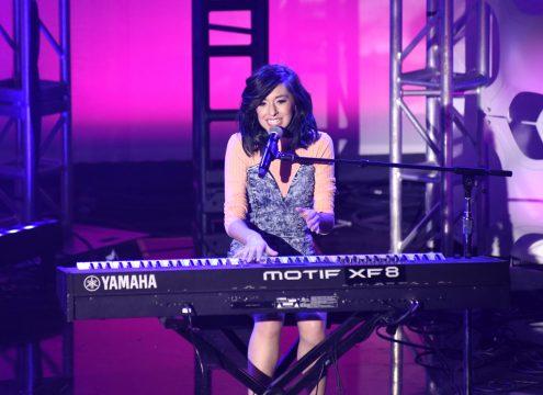 Christina Grimmie bei einem Konzert in Burbank am 20. April
