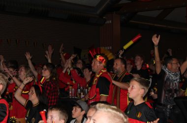 EM 2016 Belgien-Irland: Public Viewing in Kelmis