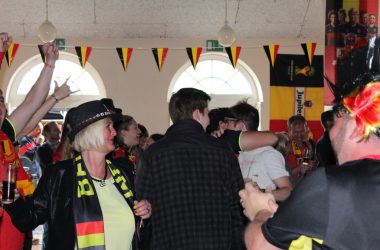 EM 2016 Belgien-Irland: Public Viewing in Kelmis