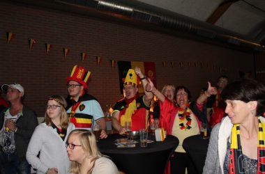 EM 2016 Belgien-Irland: Public Viewing in Kelmis