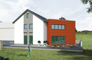 Wohngemeinschaft Lommersweiler wird ausgebaut - 3D-Perspektive des Ausbaus