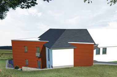 Wohngemeinschaft Lommersweiler wird ausgebaut - 3D-Perspektive des Ausbaus