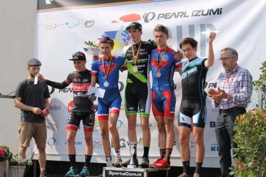 MTB-Weekend in Eupen (5.6.): Podium U17