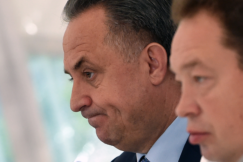 Russland Sportminister Vitaly Mutko am 24. Mai in Moskau