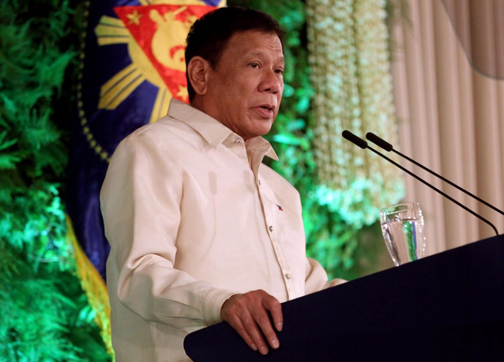 Rodrigo Duterte ist neuer Präsident auf den Philippine (30.6.2016)