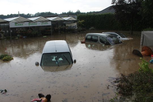 Unwetter über Lontzen und Welkenraedt am 6. Juni 2016