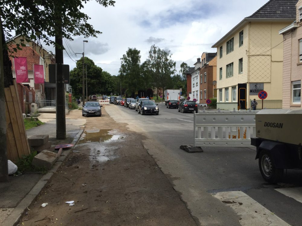 Arbeiten am Eupener Rotenberg (15.6.2016)