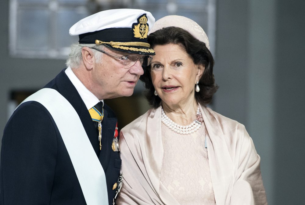 Schwedens König Carl Gustaf und seine Frau Silvia