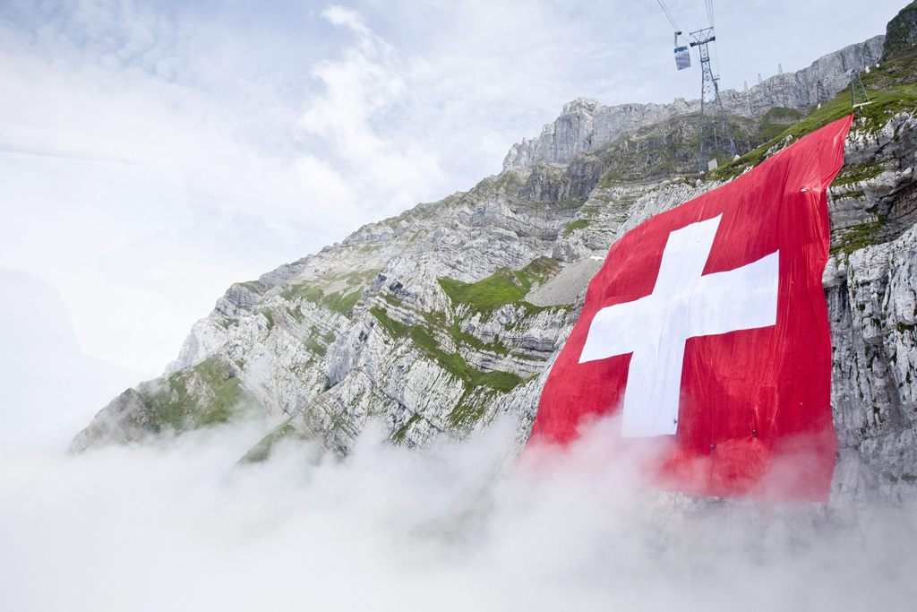 Schweizer Flagge (Illustrationsbild: Ennio Leanza/EPA)