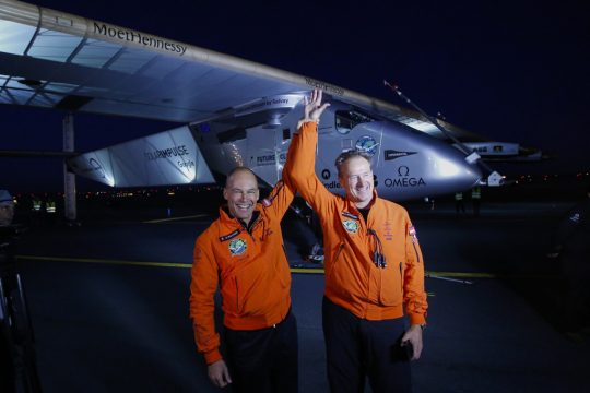 USA-Überquerung erfolgreich: Sonnenflieger landet in New York