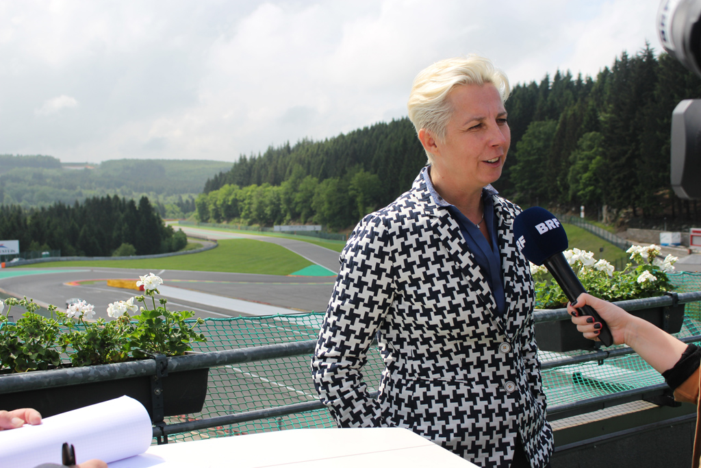 Nathalie Maillet, Direktorin von Spa-Francorchamps (Bild: BRF)