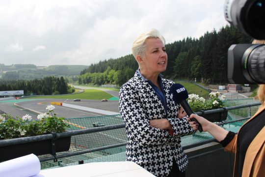 Nathalie Maillet ist gelernte Architektin - perfekt für die Rennstrecke