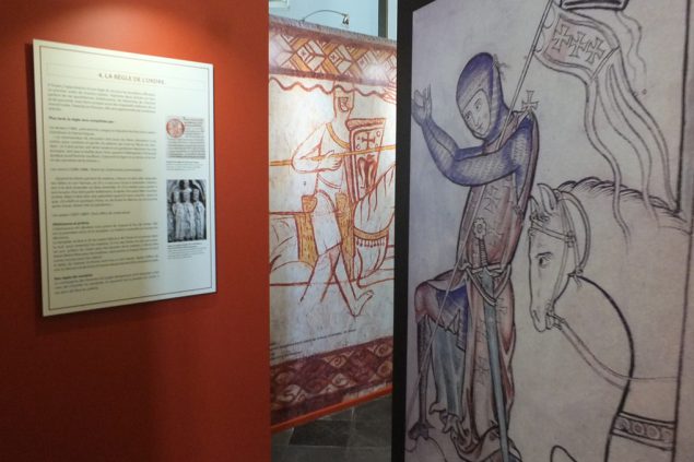 Ausstellung in der Abtei von Stavelot über die Tempelritter