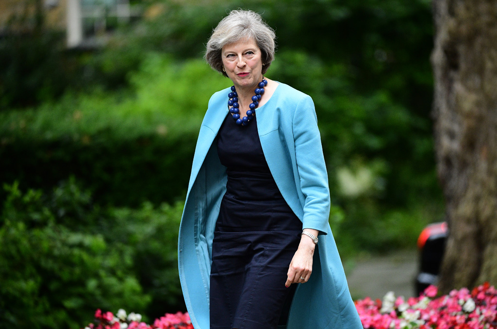 Die britische Innenministerin Theresa May am 27.6.2016 in London