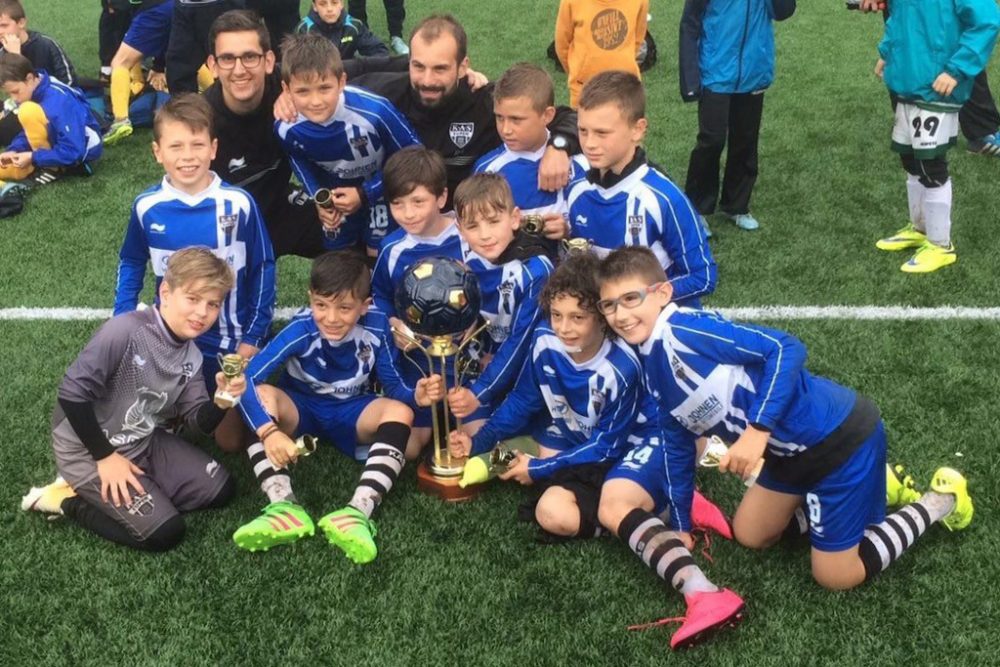 U10-Mannschaft der AS Eupen gewinnt das Turnier "Benoît Thans" in Bas-Oha